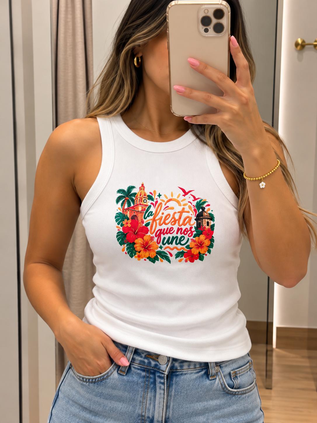 TANK TOPS ESTAMPADO PREMIUM