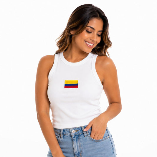 TANK TOPS BORDADA