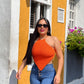 CROP TOP TEJIDO